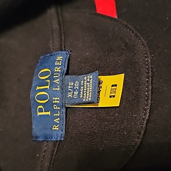 Boys Ralph Lauren Striped Cotton Interlock Pullover - Picture 3 of 3